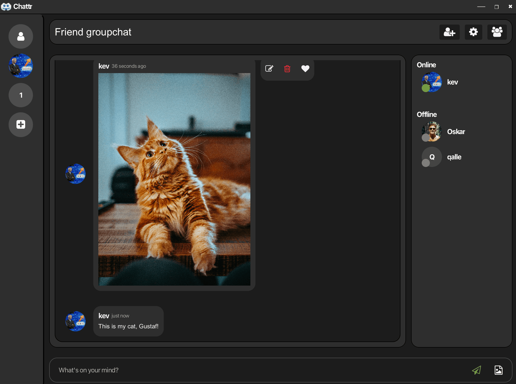 Chat application