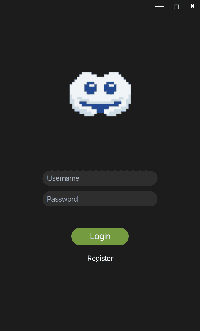 Chat app screenshot
